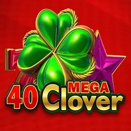 Official Slots logo: 40 Mega Clover by Amusnet Interactive at Spellwin Casino