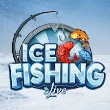 Ice Fishing Live logo by Evolution Spellwin Casino