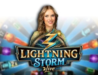 Lightning Storm game by Evolution – logo hosted on Spellwin Casino