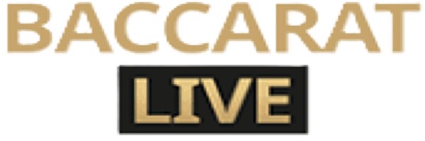 Live Baccarat logo by Evolution at Spellwin Casino