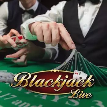 Live Blackjack game by Evolution – logo hosted on Spellwin Casino